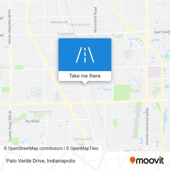 Mapa de Palo Verde Drive