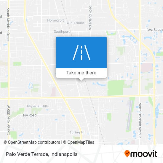 Palo Verde Terrace map