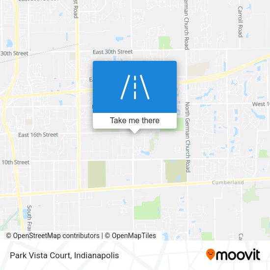 Mapa de Park Vista Court