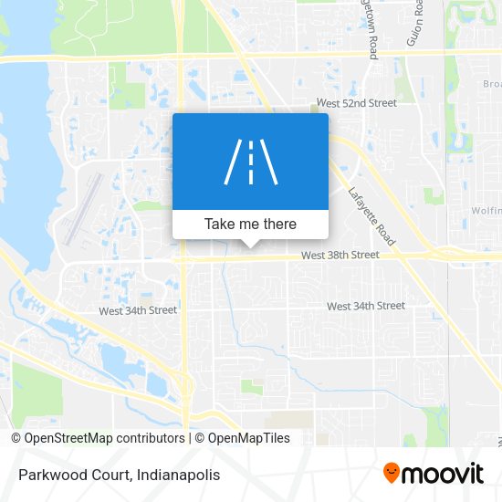 Parkwood Court map