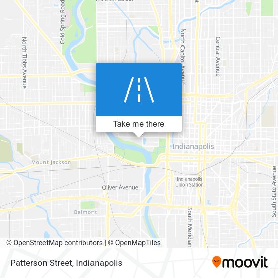 Patterson Street map