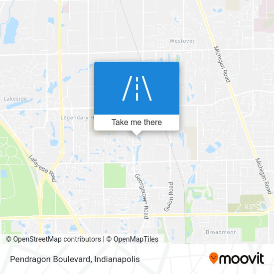 Mapa de Pendragon Boulevard