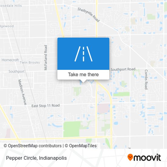 Mapa de Pepper Circle