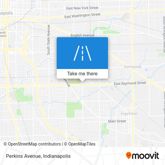 Perkins Avenue map