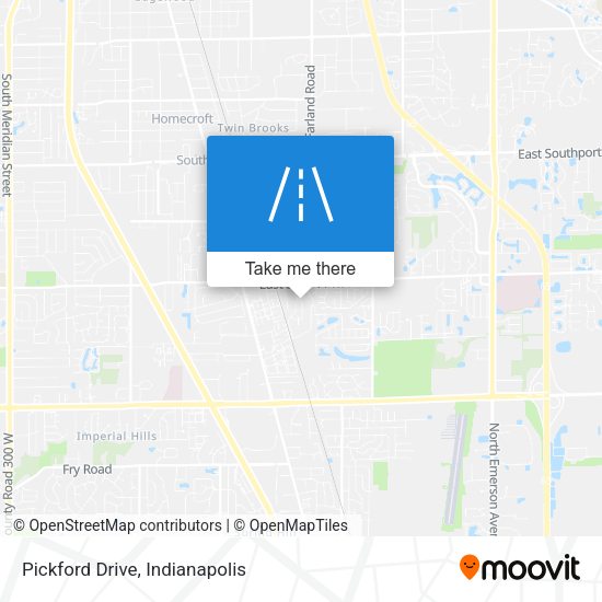 Mapa de Pickford Drive