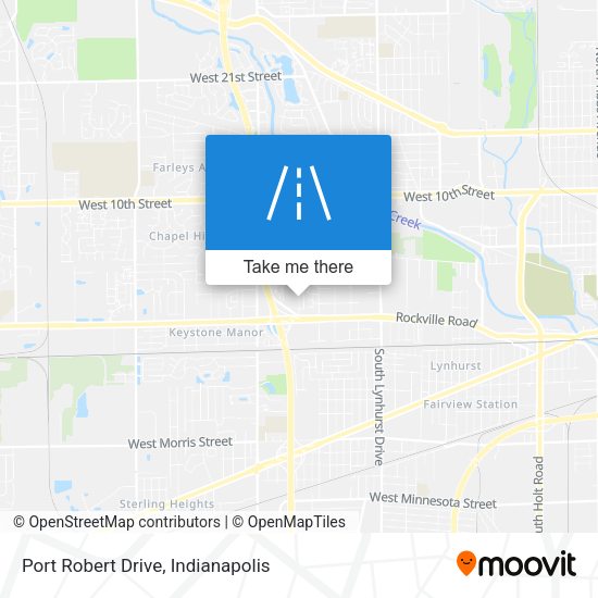 Port Robert Drive map