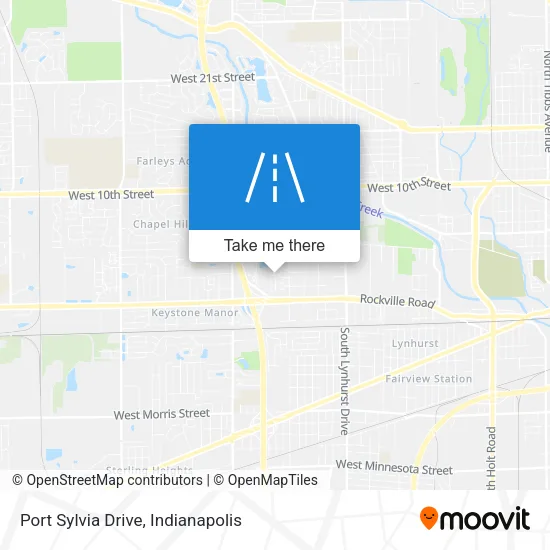 Port Sylvia Drive map