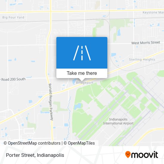 Mapa de Porter Street