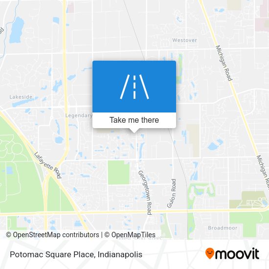 Mapa de Potomac Square Place