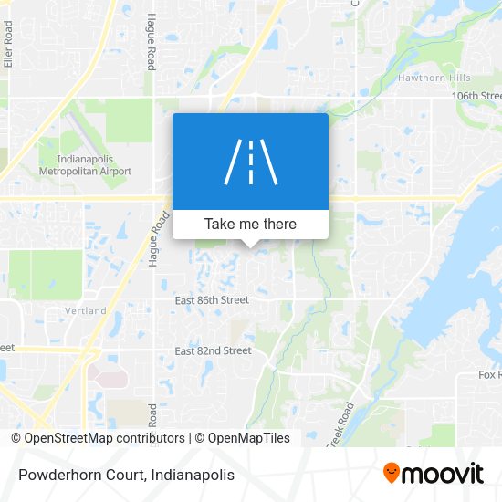 Powderhorn Court map