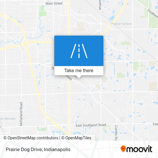 Prairie Dog Drive map