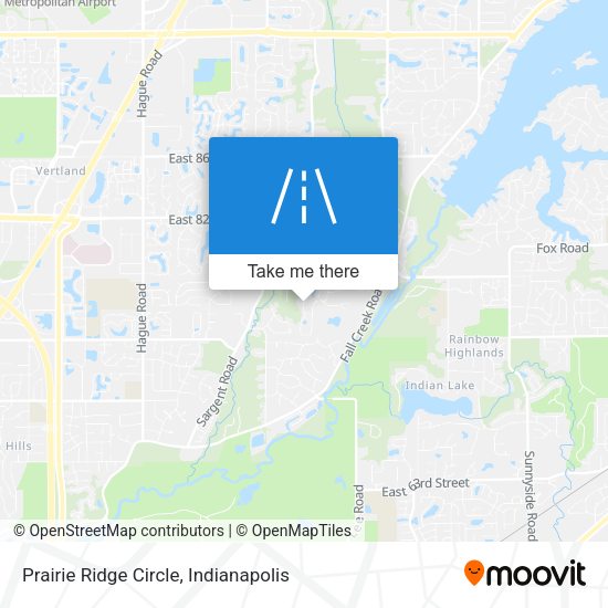 Prairie Ridge Circle map