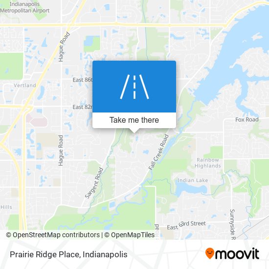 Prairie Ridge Place map