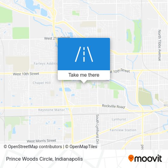 Prince Woods Circle map
