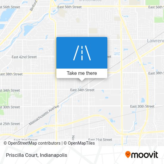 Priscilla Court map