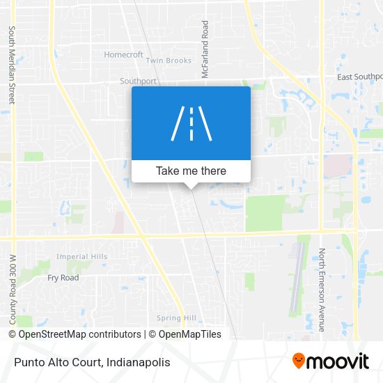 Punto Alto Court map