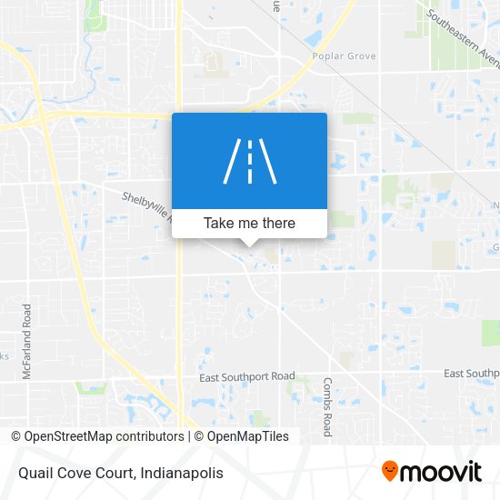 Quail Cove Court map