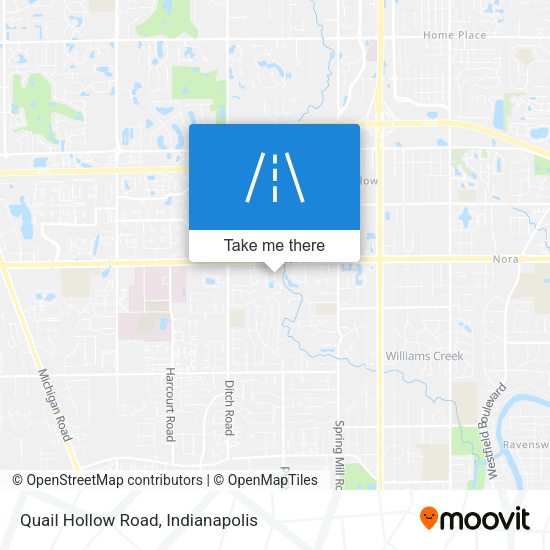 Quail Hollow Road map