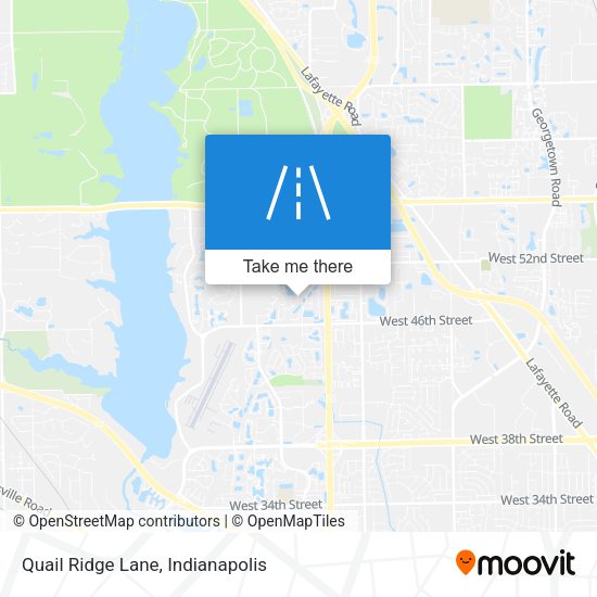 Mapa de Quail Ridge Lane