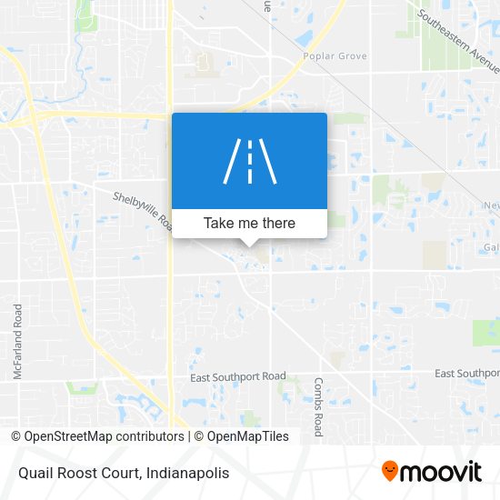 Quail Roost Court map
