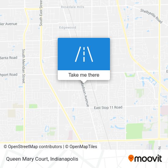 Queen Mary Court map