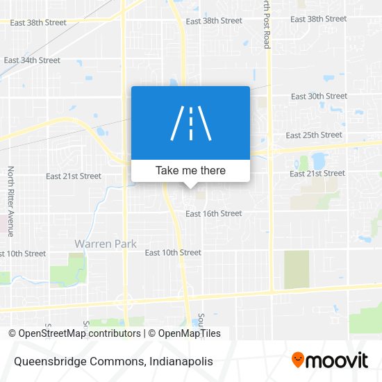 Queensbridge Commons map