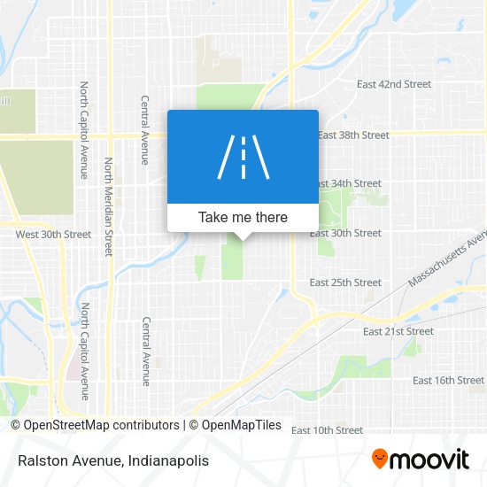 Mapa de Ralston Avenue