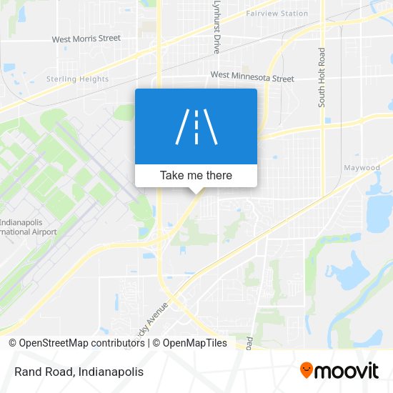 Mapa de Rand Road