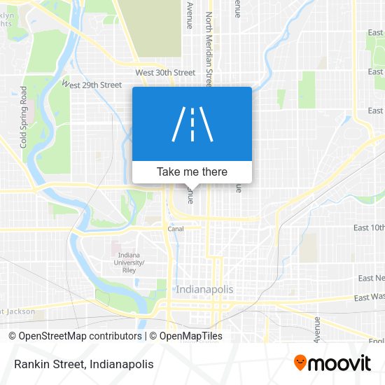 Mapa de Rankin Street