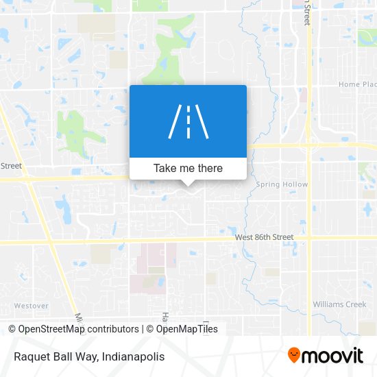 Raquet Ball Way map
