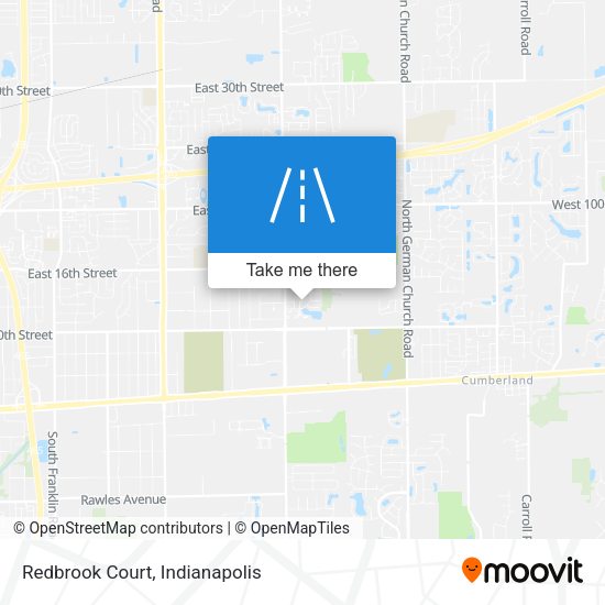 Redbrook Court map