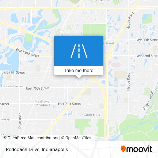 Mapa de Redcoach Drive