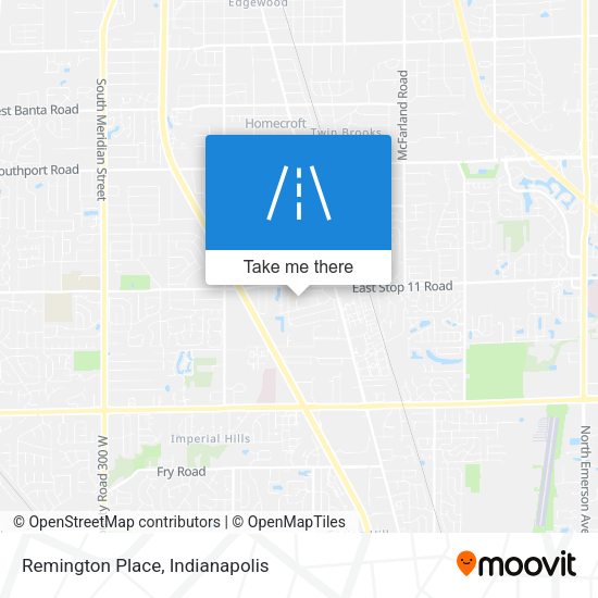 Remington Place map