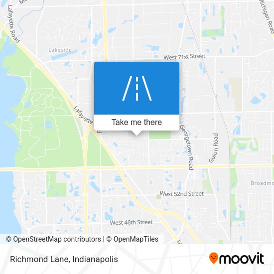 Mapa de Richmond Lane