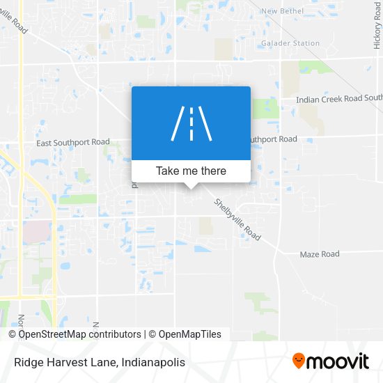 Mapa de Ridge Harvest Lane