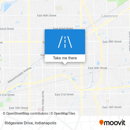 Mapa de Ridgeview Drive