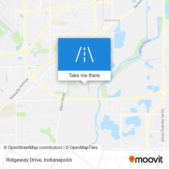 Ridgeway Drive map