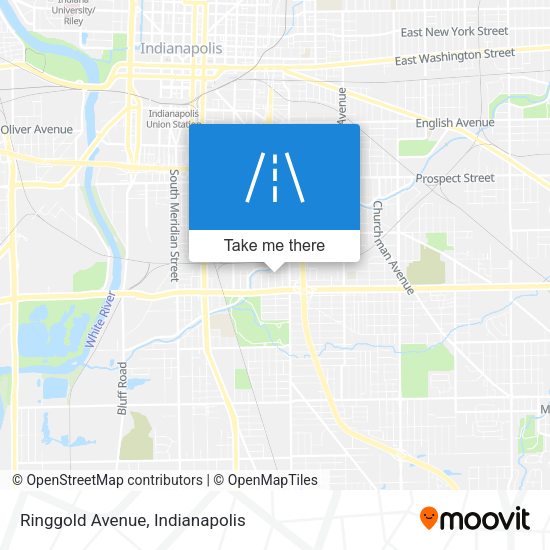 Ringgold Avenue map