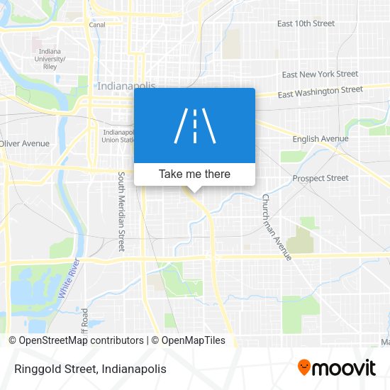 Mapa de Ringgold Street