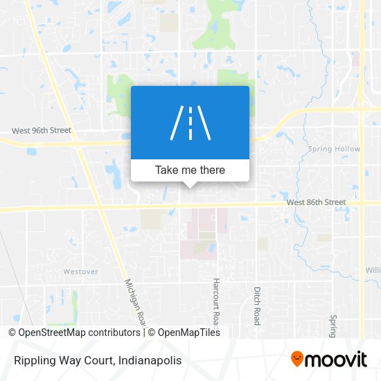 Rippling Way Court map