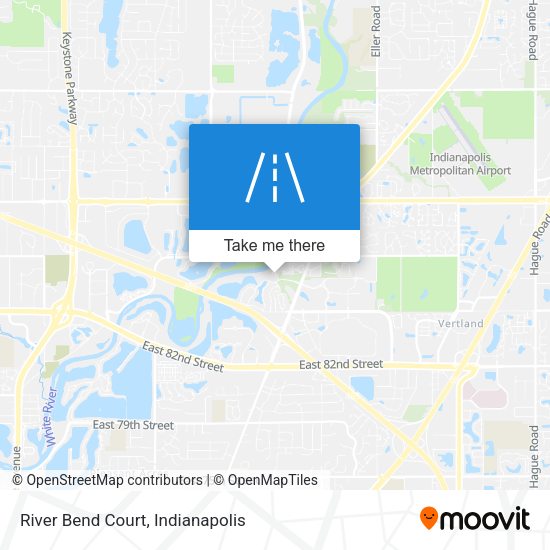 River Bend Court map