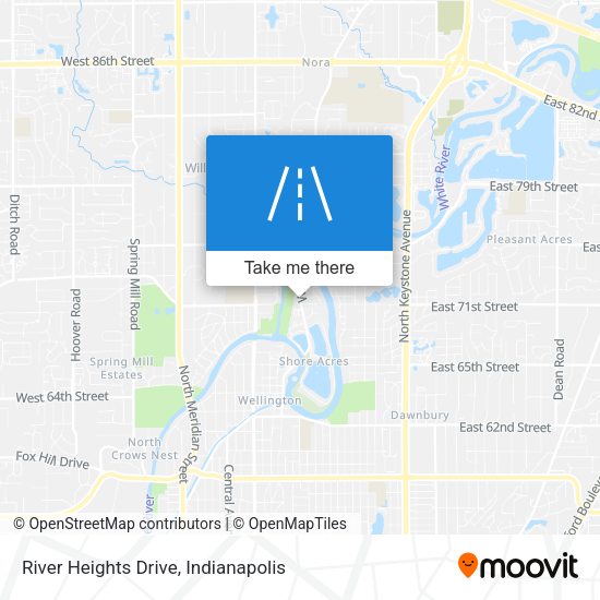 River Heights Drive map