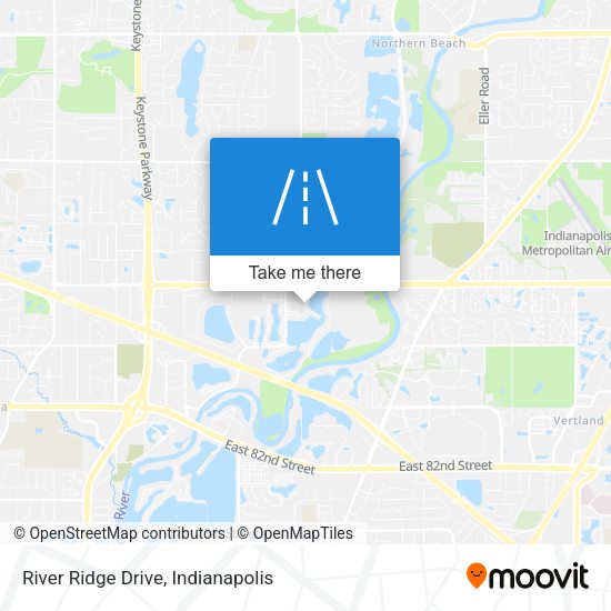 River Ridge Drive map
