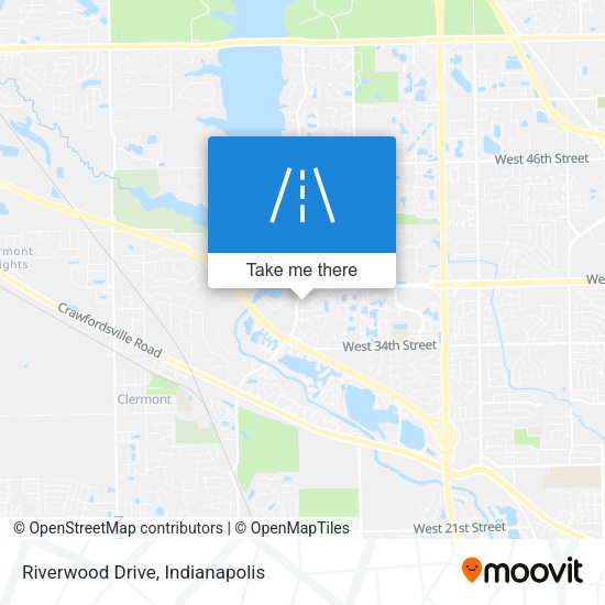 Riverwood Drive map