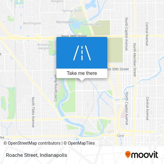 Roache Street map
