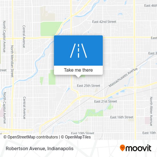 Mapa de Robertson Avenue