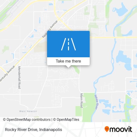 Mapa de Rocky River Drive
