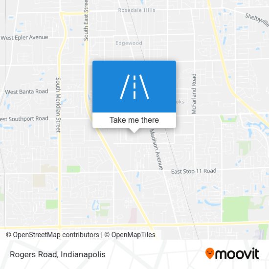 Mapa de Rogers Road