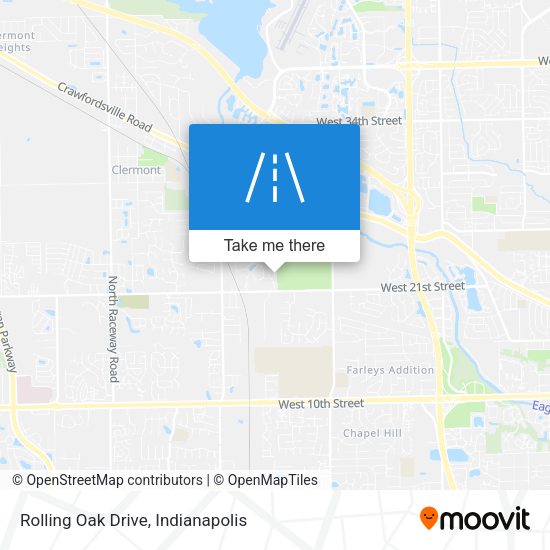 Mapa de Rolling Oak Drive