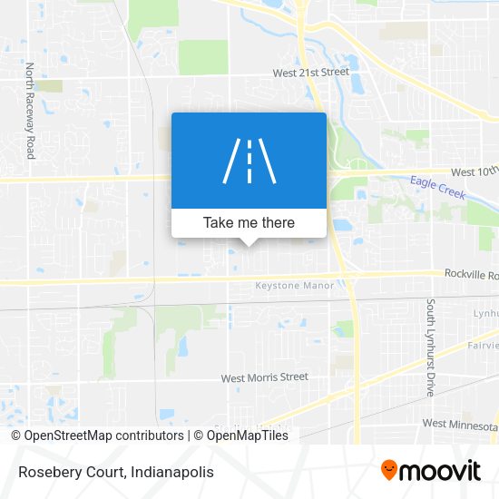 Rosebery Court map
